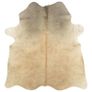 Real Cow Hide Rug 150x170 cm Beige Image 4