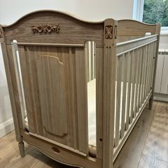 Boori 3 in 1 cot bed and chest of drawers