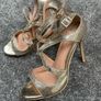 Jimmy Choo Lance Style Stunning Gold Strappy Sandals Size 5! Image 3