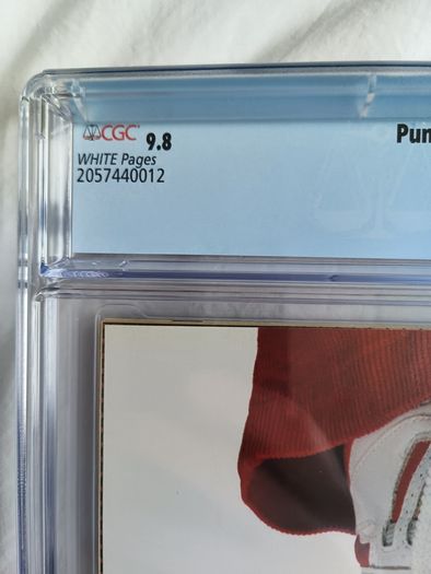 Punisher War Zone Issue 5 CGC 9.8 Graded Comic Book Framed Marvel