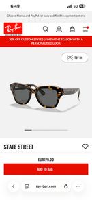 RayBan State Street