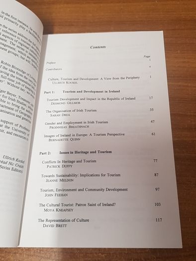Culture, Tourism and Development: The Case of Ireland (Liverpool University Press - Studies in European Regional Cultures) Ullrich Kockel