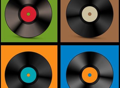 4 Vinyl LP's Vinyl LP Lucky Dip VGC