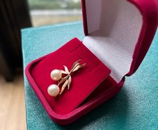 14K Gold Pearl Pendant