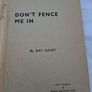 Don't Fence Me In First Edition by Ray Davey Image 7