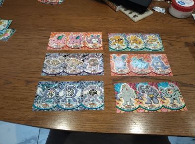 pokemon topps evolution lines