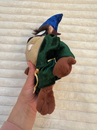 Vintage Taz in the Green robe Blue Hat Approx. 27 cm. Used Please see photos