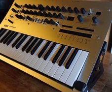 Korg Minilogue Synthesizer Bargain with Roadworx Stand