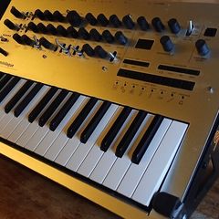 Korg Minilogue Synthesizer Bargain with Roadworx Stand