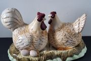Hen on Nest  Salt and Pepper Shakers by Leonardo Home
