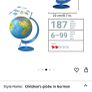 3D puzzle children globe  26.7cm height 180 numbered puzzle Image 7
