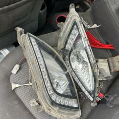 Hyundai i20 2012 fog lights with drls