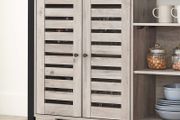 _Storage Cabinet, Sideboard, with 2 Door Cupboard, Adjustable Shelves