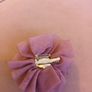 Flower and Pearl brooch/hair clip Image 2