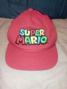 Kids mario cap