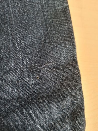 mens jeans life and limb dark wash navy straight fit Size W 52 L 32 RRP 65