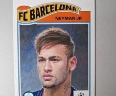 Topps UCC Living Set Neymar Jr FC Barcelona Card No.839