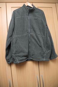 North Face Mens Grey Fleece Jacket XL