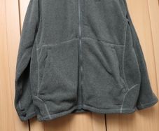 North Face Mens Grey Fleece Jacket XL