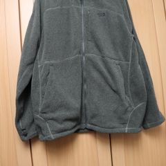 North Face Mens Grey Fleece Jacket XL