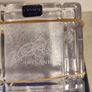 Rare find This is a 24% lead crystal box made in Italy Engraved by Dublin crystal 2000 Ireland Glass Trinket Box. Highly Collectable. Image 10