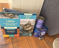 tins of cat food