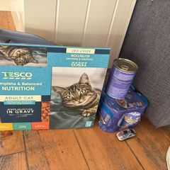 tins of cat food