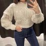 zara cream jumper Image 4