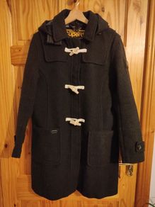 Superdry wool coat