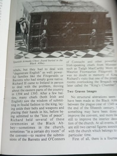750 Years Of The Black Abbey Booklet