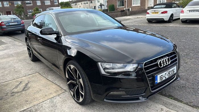 Audi A5 2.0 TDI 2016, Black on Black, 20" Wheels