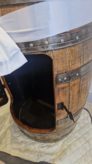 Wedding post box Barrel
