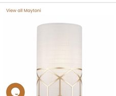 Maytoni gold wall lightsx 2 . Brand new in box
