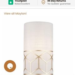 Maytoni gold wall lightsx 2 . Brand new in box