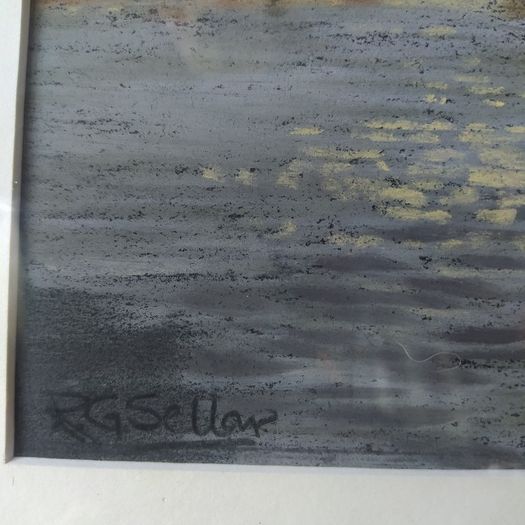 Original Pastel by Robert Gordon Sellar, ARUA,