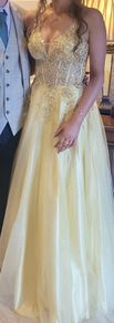 Beautiful Yellow Debs Dress