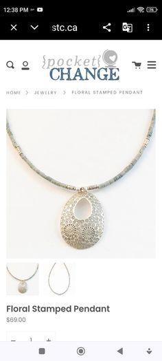 Sterling silver Thailand necklace