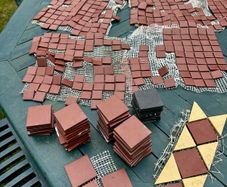Terracotta Mosaic Tiles - Various Sizes