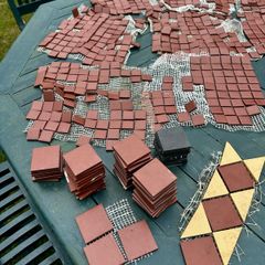 Terracotta Mosaic Tiles - Various Sizes