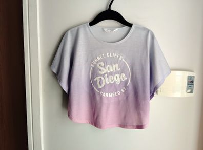 H&M girl sequin top 8-10 years