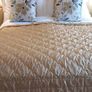Antique Gold Coloured Bedspread Image 6