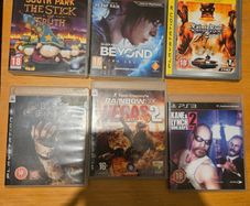 6 Ps3 games
