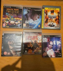 6 Ps3 games