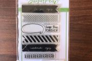 SugarPea Designs, keep forever tags - photopolymer stamps
