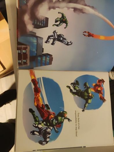 Marvel Avengers Ironman Book