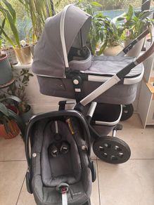 Joolz Day Travel system, Maxi Cosi Car seat and iso fix base