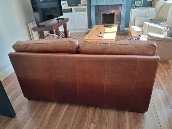 Leather sofa