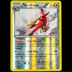 Talonflame 96/114 Reverse Holo Rare XY Steam Siege Pokemon Card