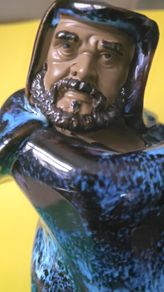 Ceramic monk  collectable figurine