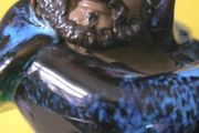 Ceramic monk  collectable figurine